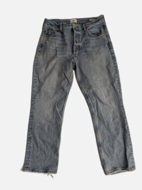 Citizens Of Humanity Women's Size 30 Charlotte Crop High Rise Straight Leg Jeans